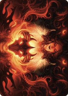 Witch's Mark Art Card [Wilds of Eldraine Art Series]-1