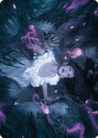 Neva, Stalked by Nightmares Art Card [Wilds of Eldraine Art Series]-1