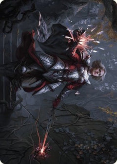 Rowan, Scion of War Art Card (31/81) [Wilds of Eldraine Art Series]-1