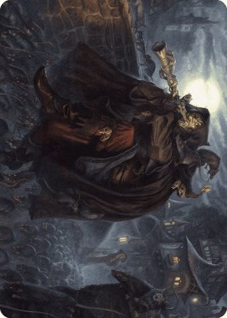 Totentanz, Swarm Piper Art Card [Wilds of Eldraine Art Series]-1
