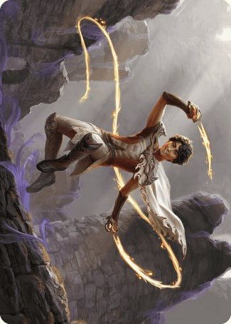 Kellan, the Fae-Blooded Art Card [Wilds of Eldraine Art Series]-1