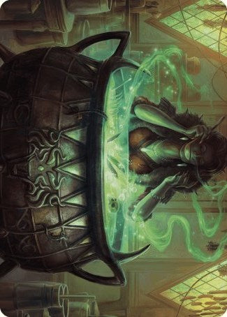 Agatha's Soul Cauldron Art Card [Wilds of Eldraine Art Series]-1