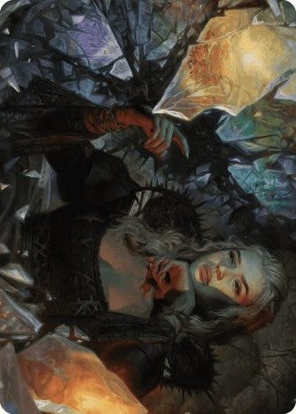 Prophetic Prism Art Card [Wilds of Eldraine Art Series]-1