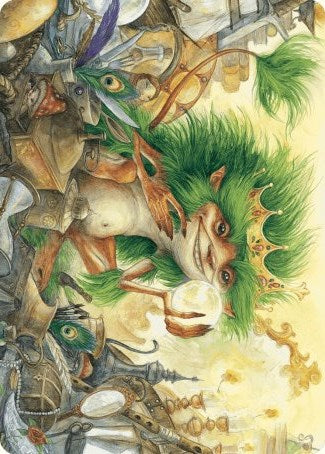 Knickknack Ouphe Art Card [Wilds of Eldraine Art Series]-1