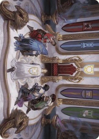 Throne of Eldraine Art Card [Wilds of Eldraine Art Series]-1