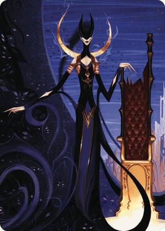 Ashiok, Wicked Manipulator Art Card (57/81) [Wilds of Eldraine Art Series]-1