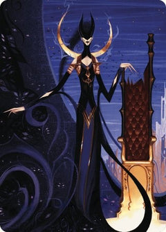 Ashiok, Wicked Manipulator Art Card (57/81) [Wilds of Eldraine Art Series]-1