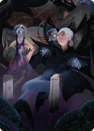 Eriette of the Charmed Apple Art Card [Wilds of Eldraine Art Series]-1