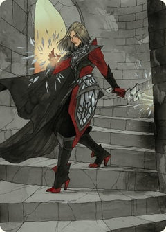 Rowan, Scion of War Art Card (59/81) [Wilds of Eldraine Art Series]-1