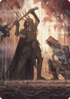 Karmic Justice Art Card [Wilds of Eldraine Art Series]-1