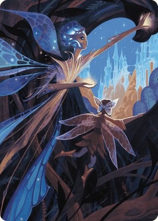 Kindred Discovery Art Card [Wilds of Eldraine Art Series]-1