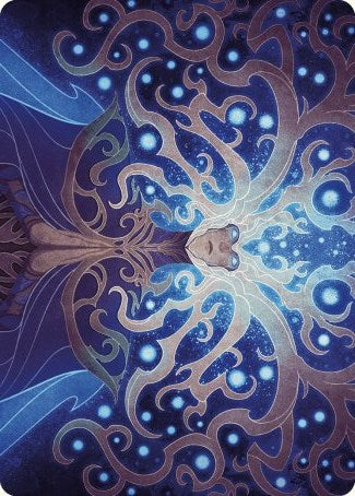 Omniscience Art Card [Wilds of Eldraine Art Series]-1