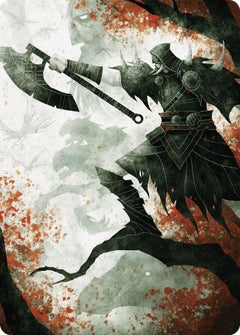 Garruk's Uprising Art Card [Wilds of Eldraine Art Series]-1
