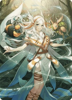 Karmic Justice Anime Art Card [Wilds of Eldraine Art Series]-1