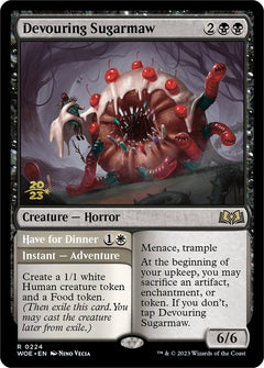 Devouring Sugarmaw // Have for Dinner [Wilds of Eldraine Prerelease Promos]-1