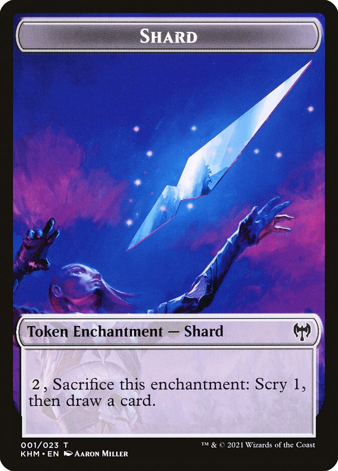 Dwarf Berserker // Shard Double-Sided Token [Kaldheim Tokens]-2