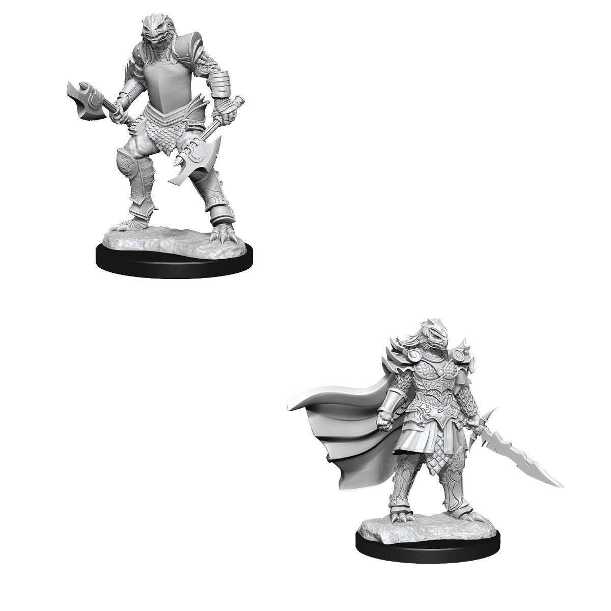 D&D Nolzurs Marvelous Unpainted Miniatures Dragonborn Fighter Female