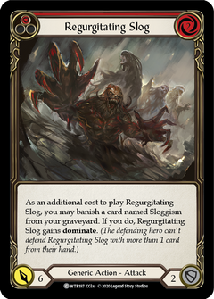 Regurgitating Slog (Red) [U-WTR197] (Welcome to Rathe Unlimited)  Unlimited Rainbow Foil-1