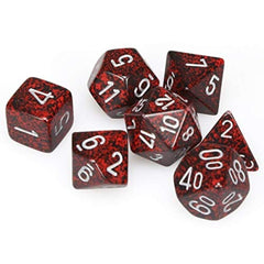 CHX 25344 Speckled Polyhedral Silver Volcano 7-Die Set-1