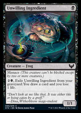 Unwilling Ingredient [Strixhaven: School of Mages]-1