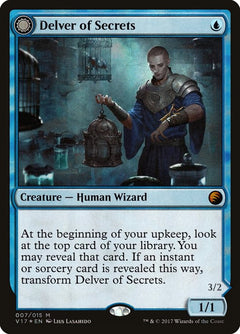 Delver of Secrets // Insectile Aberration [From the Vault: Transform]-1