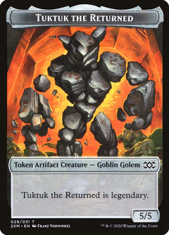 Myr (007) // Treasure Double-Sided Token [Double Masters Tokens]-2