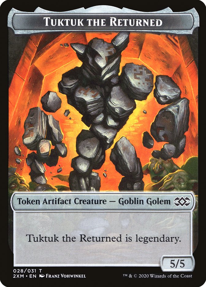 Myr (007) // Treasure Double-Sided Token [Double Masters Tokens]-2