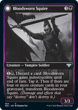Bloodsworn Squire // Bloodsworn Knight [Innistrad: Double Feature]-1