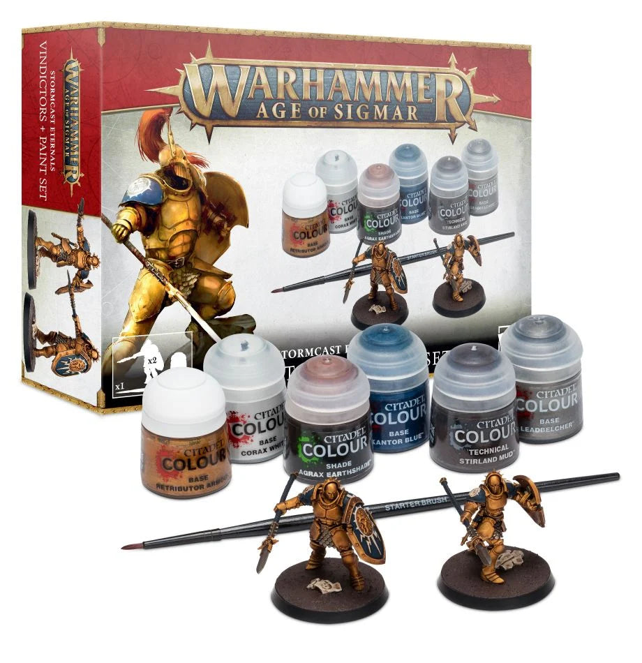 Stormcast Eternals: Vindicators + Paint Set-1