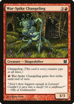 War-Spike Changeling [Modern Masters]-1