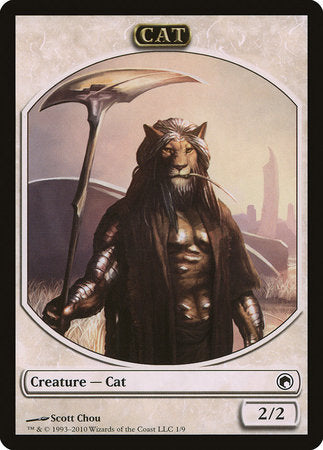 Cat Token [Scars of Mirrodin Tokens]-1