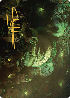 The Mycotyrant Art Card (Gold-Stamped Signature) [The Lost Caverns of Ixalan Art Series]-1