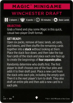 Winchester Draft (Magic Minigame) [The Lost Caverns of Ixalan Minigame]-1