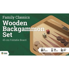LPG Wooden Folding Backgammon Case 45cm-1