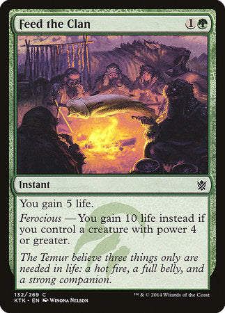 Feed the Clan [Khans of Tarkir]-1