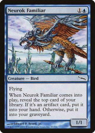 Neurok Familiar [Mirrodin]-1