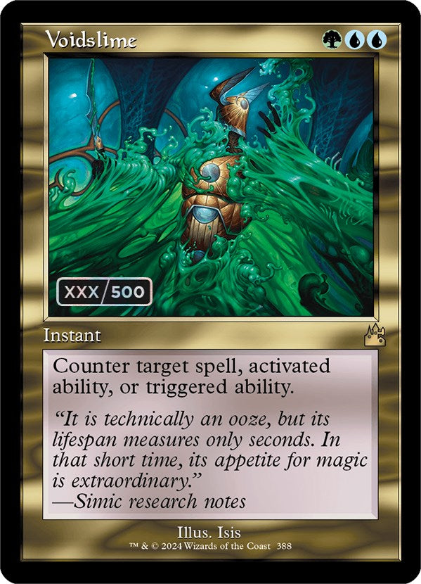 Voidslime (Retro) (Serialized) [Ravnica Remastered]-1