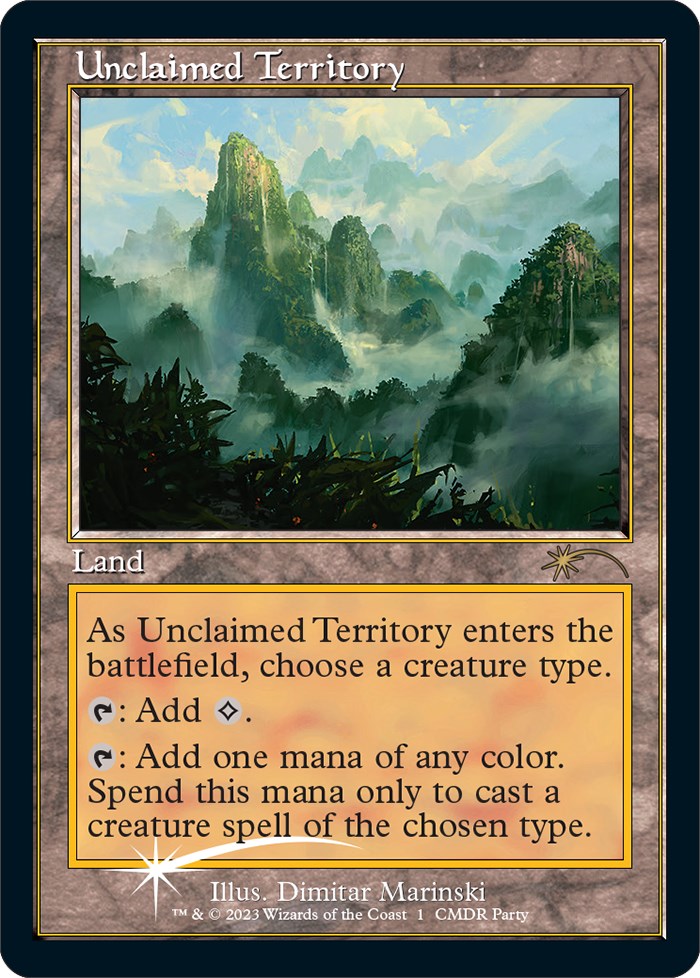Unclaimed Territory (Retro) [Wizards Play Network 2023]-1