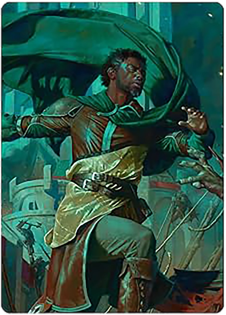 Aragorn, Hornburg Hero Art Card [The Lord of the Rings: Tales of Middle-earth Art Series]-1