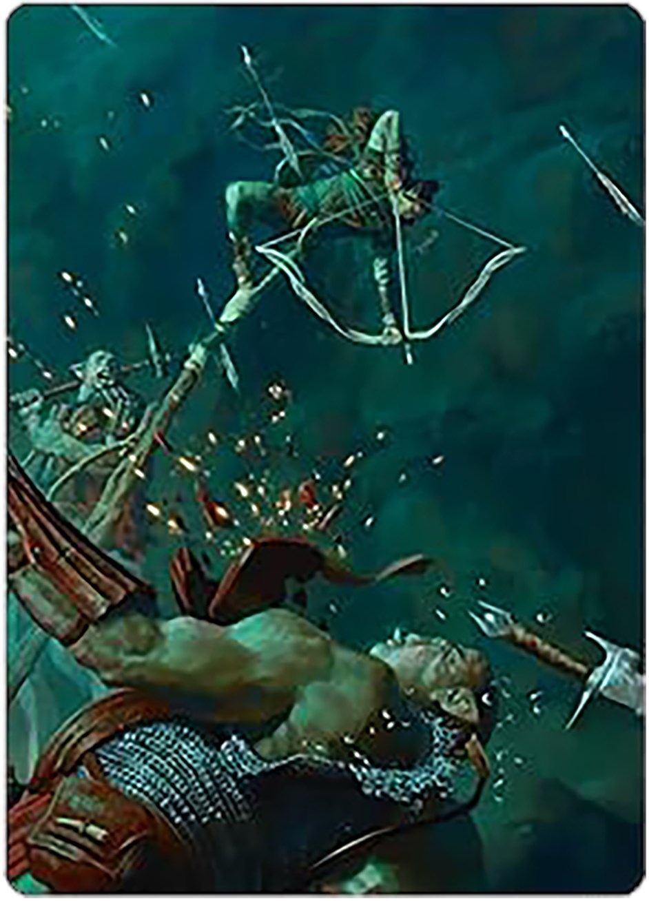 Legolas's Quick Reflexes Art Card [The Lord of the Rings: Tales of Middle-earth Art Series]-1