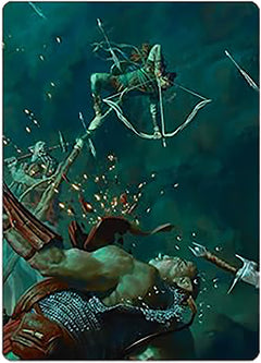 Legolas's Quick Reflexes Art Card [The Lord of the Rings: Tales of Middle-earth Art Series]-1