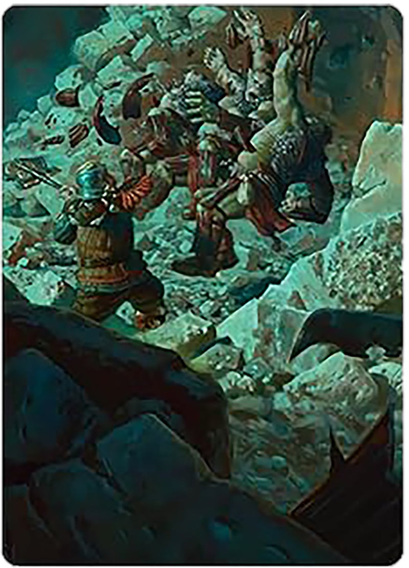 Gimli's Reckless Might Art Card [The Lord of the Rings: Tales of Middle-earth Art Series]-1
