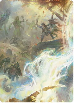 Arboreal Alliance Art Card [The Lord of the Rings: Tales of Middle-earth Art Series]-1