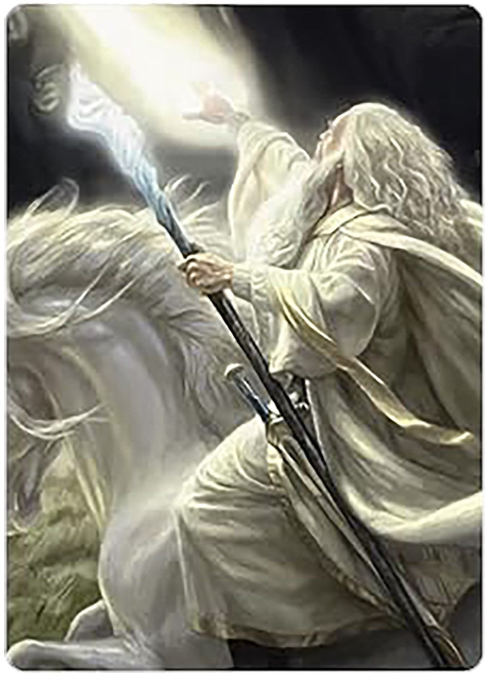 Gandalf of the Secret Fire Art Card [The Lord of the Rings: Tales of Middle-earth Art Series]-1