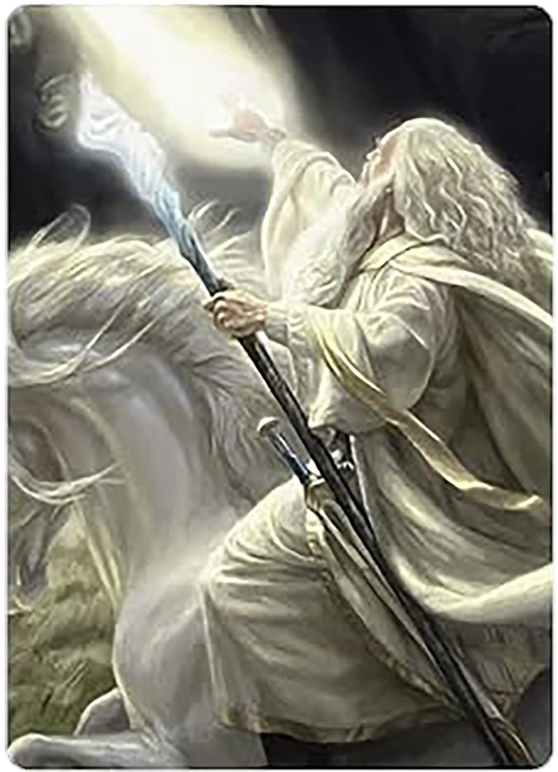 Gandalf of the Secret Fire Art Card [The Lord of the Rings: Tales of Middle-earth Art Series]-1