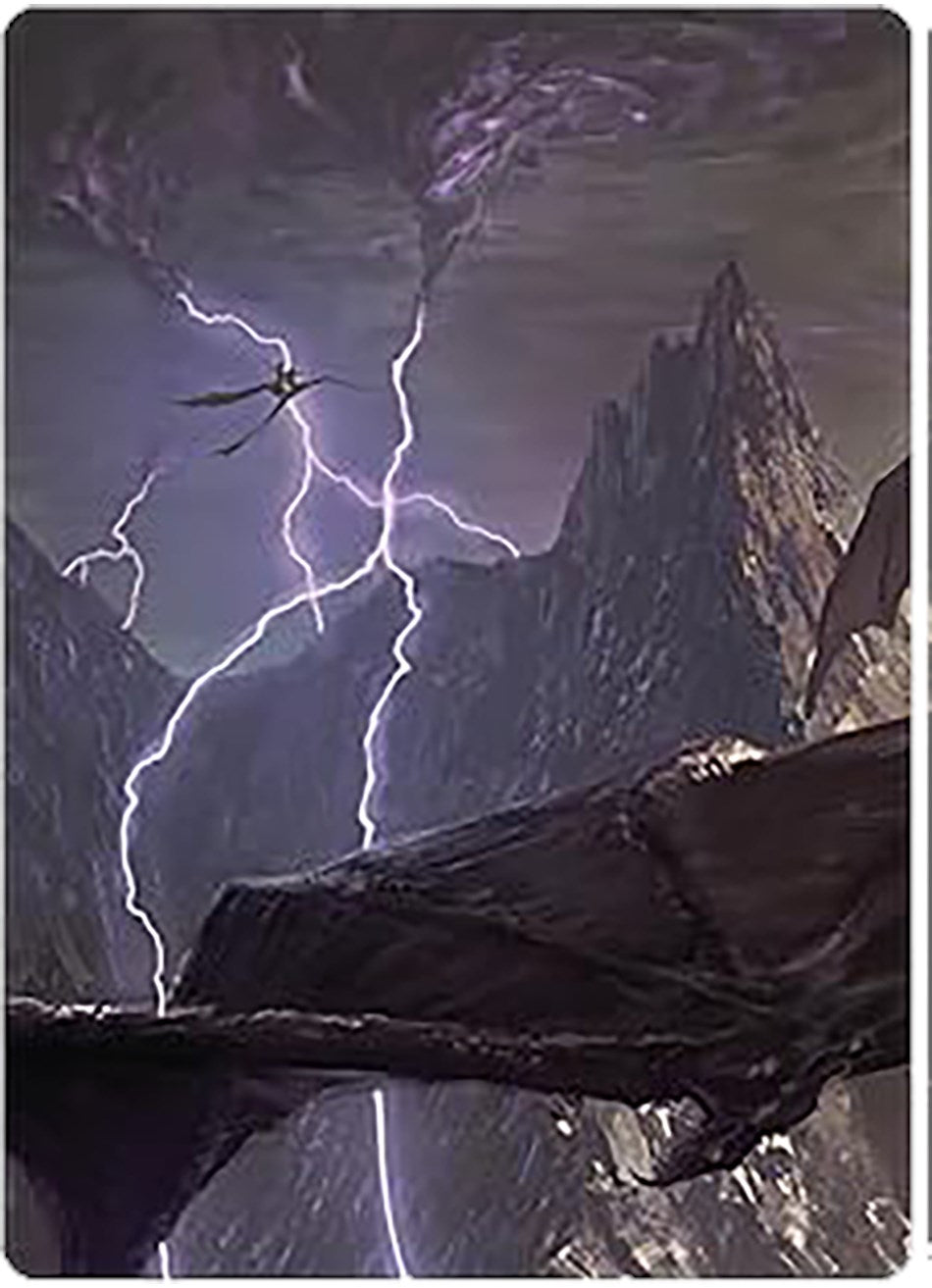 Call Forth the Tempest Art Card [The Lord of the Rings: Tales of Middle-earth Art Series]-1