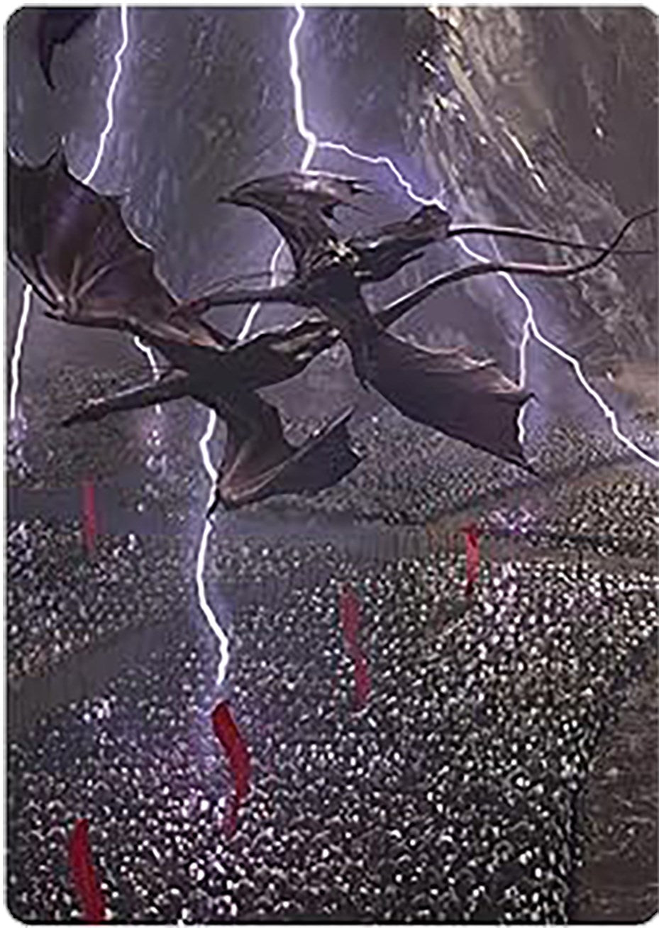 Mordor on the March Art Card [The Lord of the Rings: Tales of Middle-earth Art Series]-1