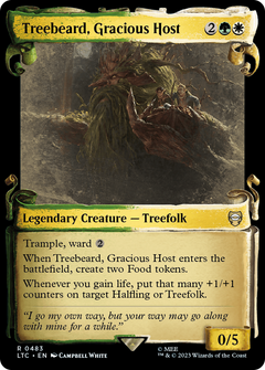 Treebeard, Gracious Host [The Lord of the Rings: Tales of Middle-Earth Commander Showcase Scrolls]-1