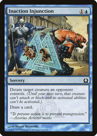 Inaction Injunction [Return to Ravnica]-1