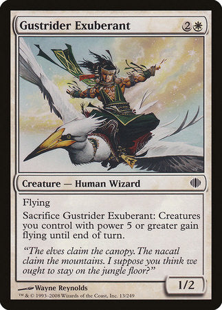 Gustrider Exuberant [Shards of Alara]-1